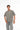 Dikiş Detaylı Yıkamalı Basic Oversize T-shirt - Füme