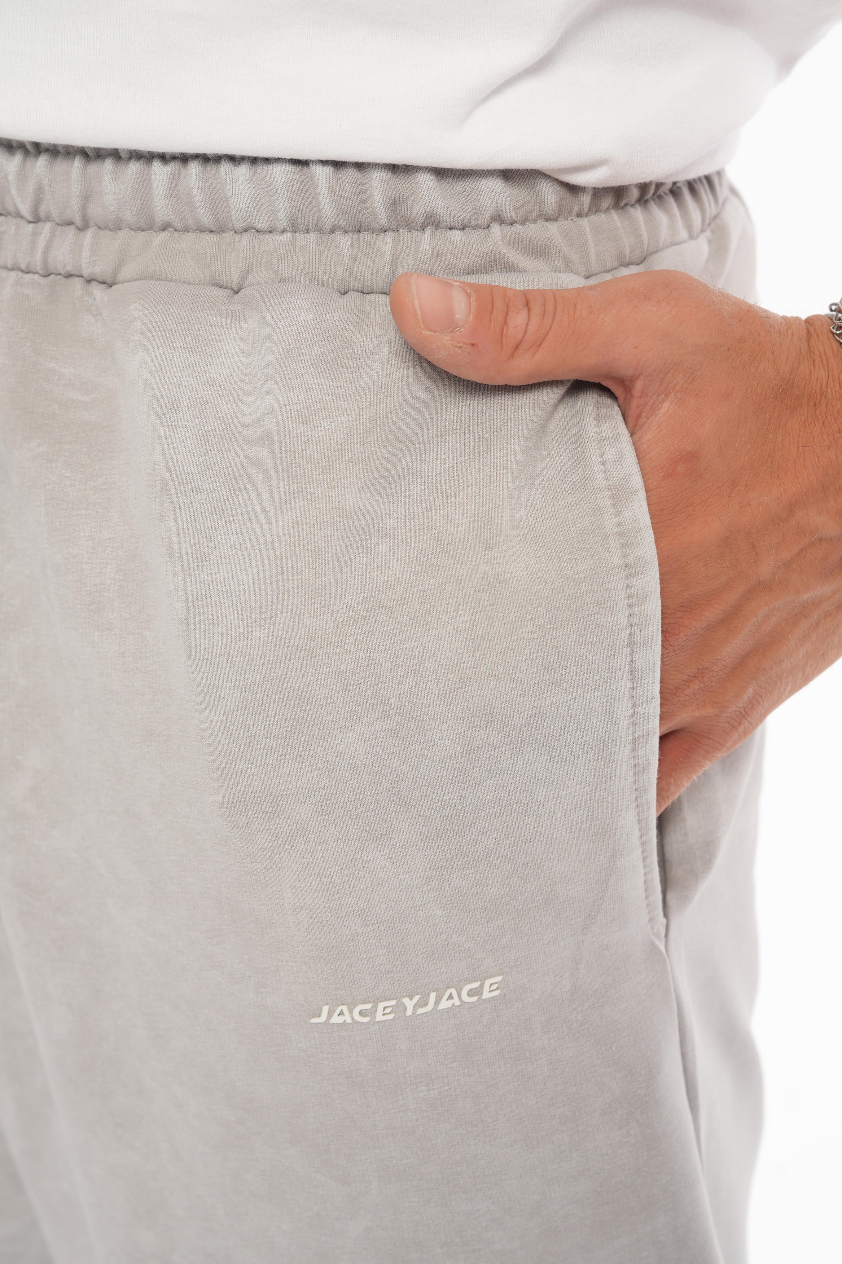 Basic Tracksuit with Embroidery Details - Black