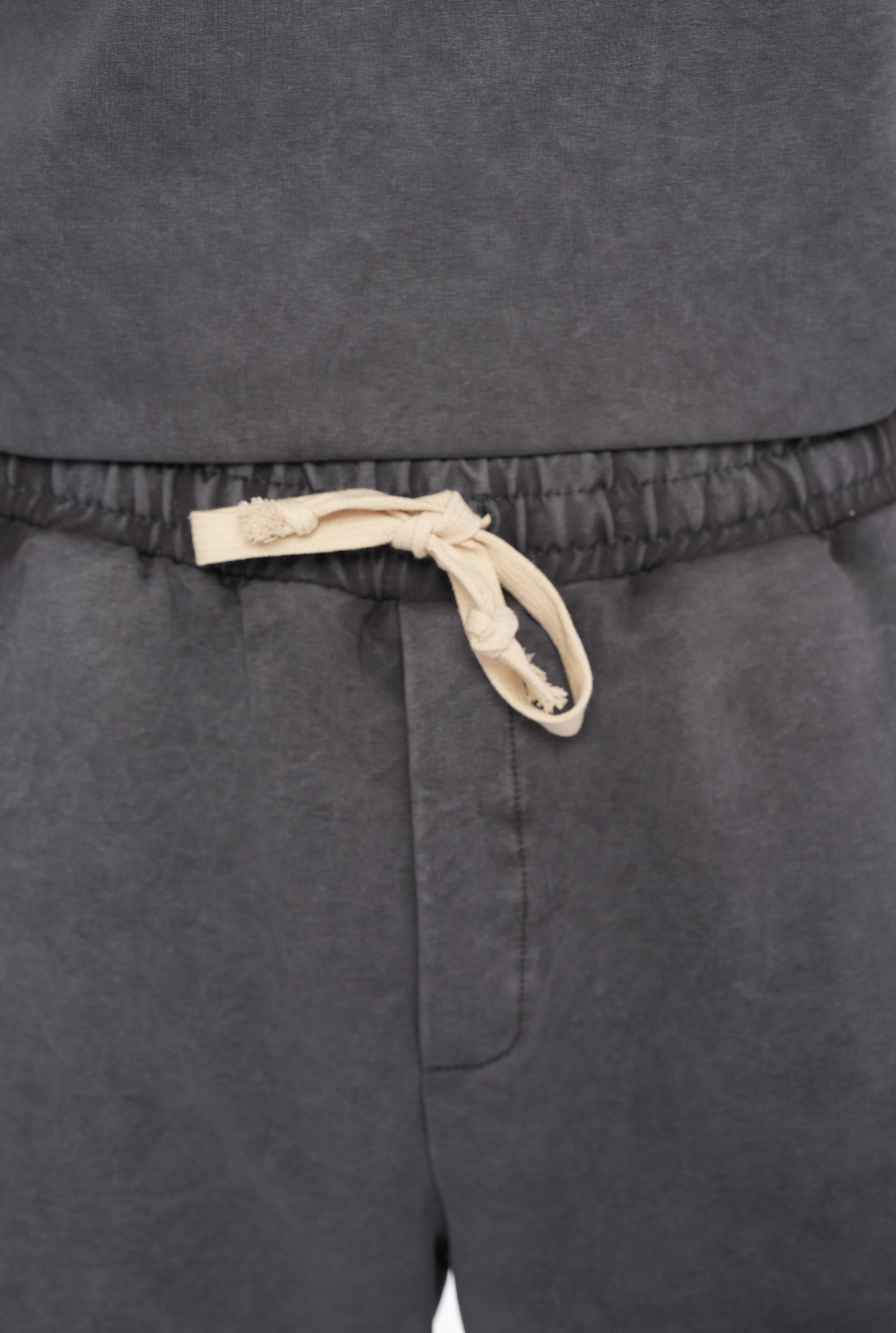 Striped Men's Shorts - Powder
