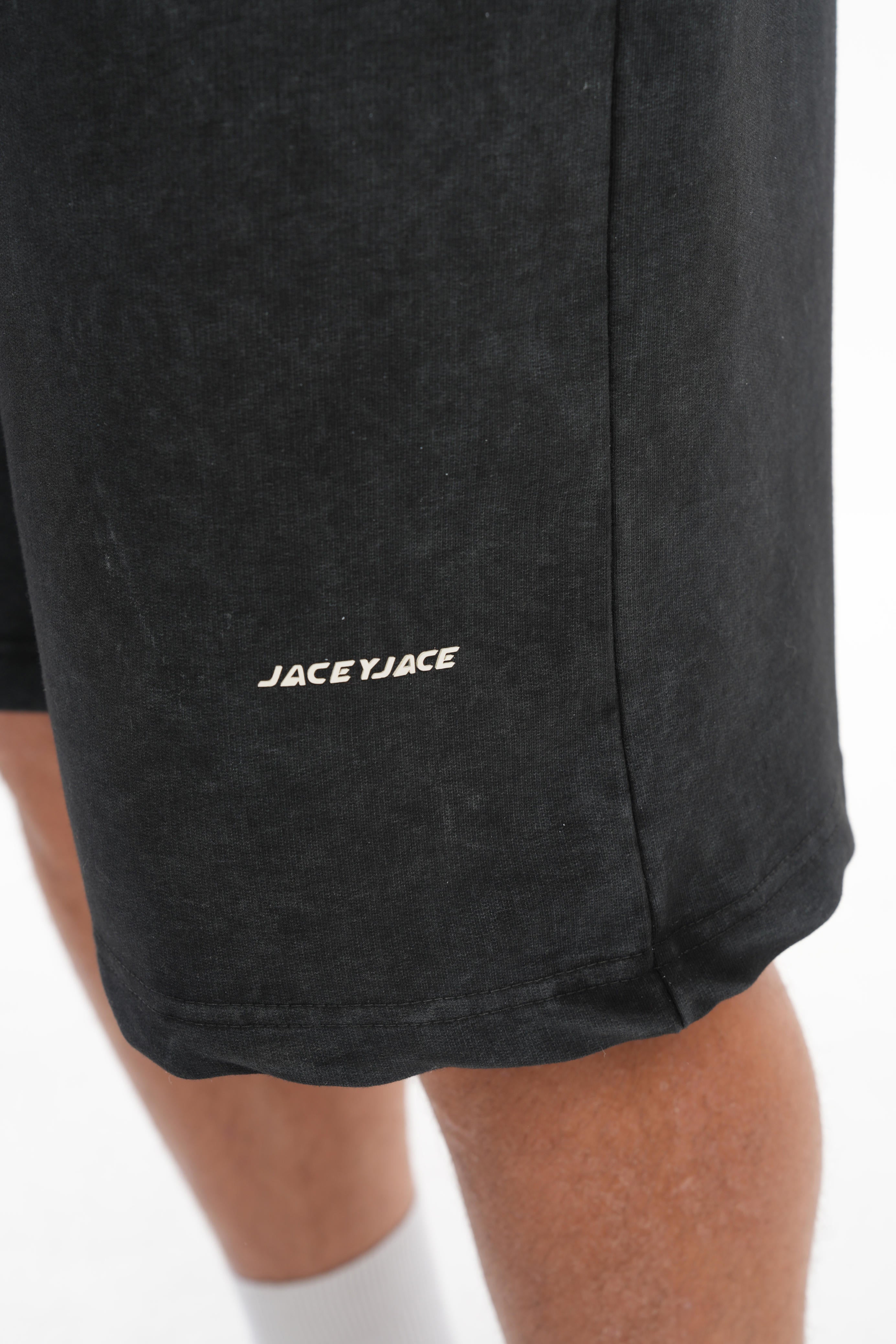 Striped Men's Shorts - Powder