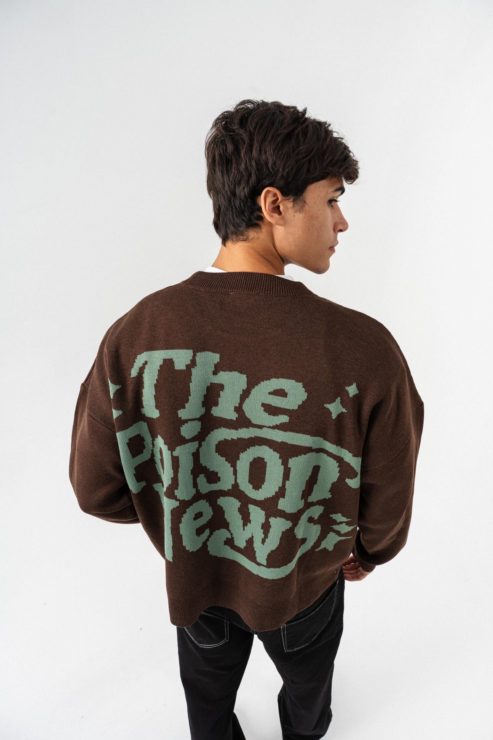 Poison Oversize Sweatshirt - Kahverengi