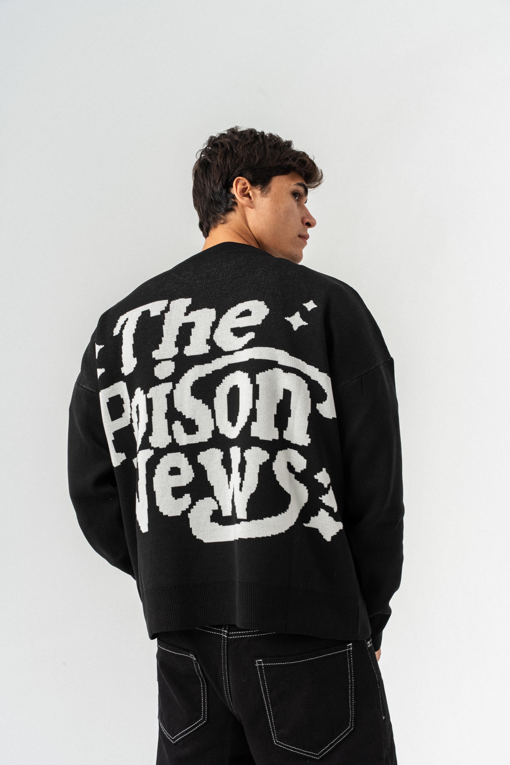 Poison Oversize Sweatshirt - Siyah