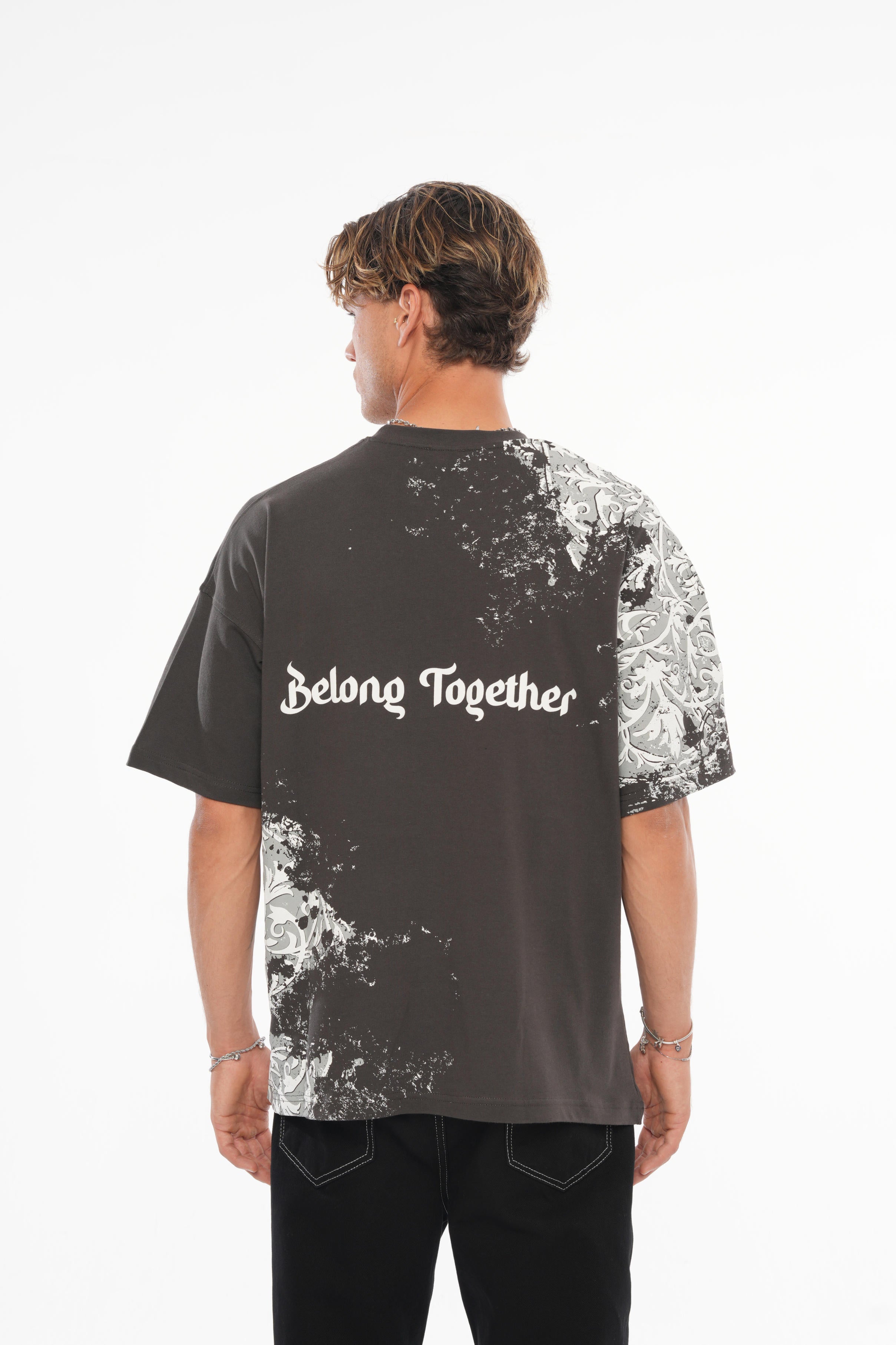 Belong Together Oversize T-shirt - Füme