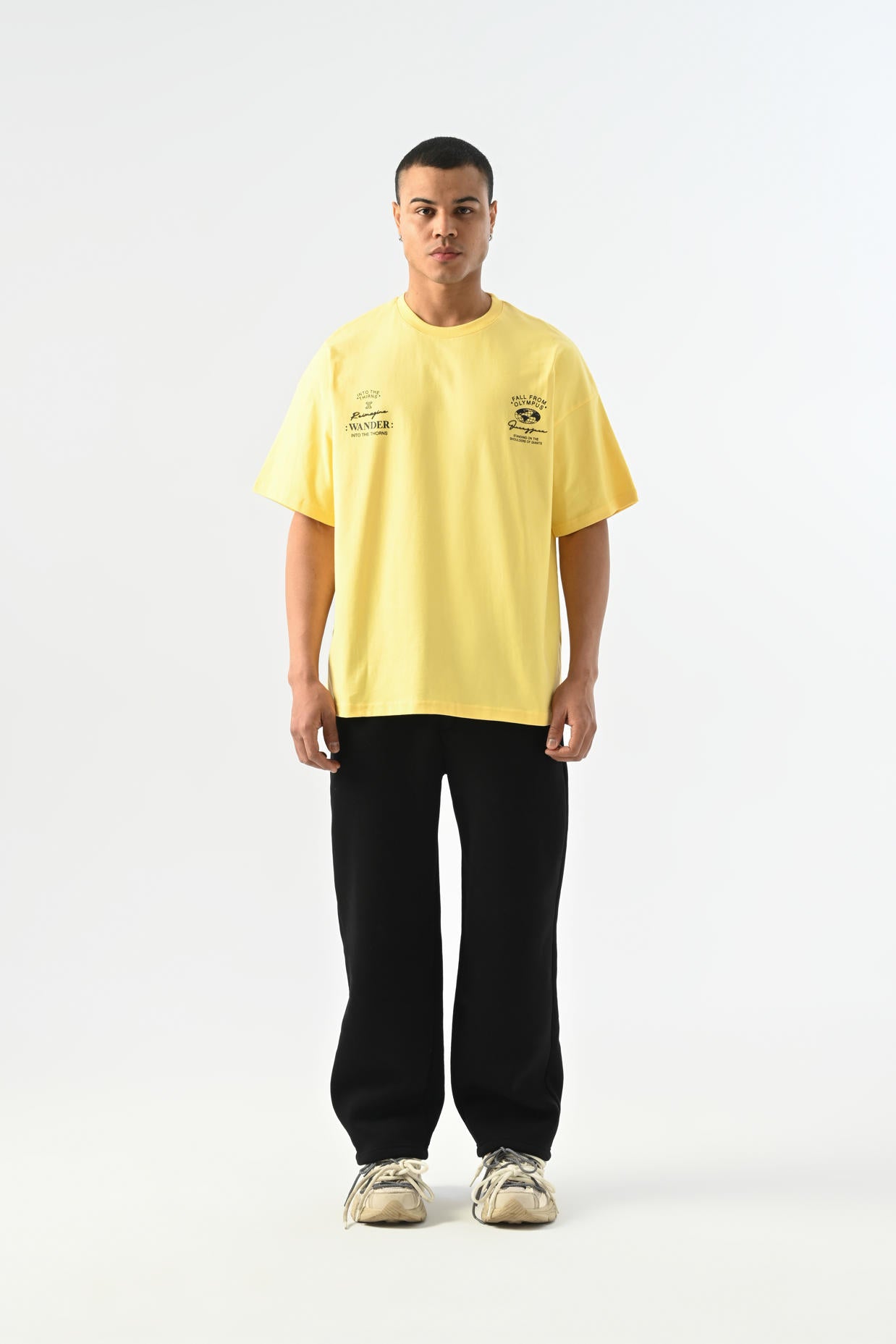 Olympus Oversize T-shirt - Yellow