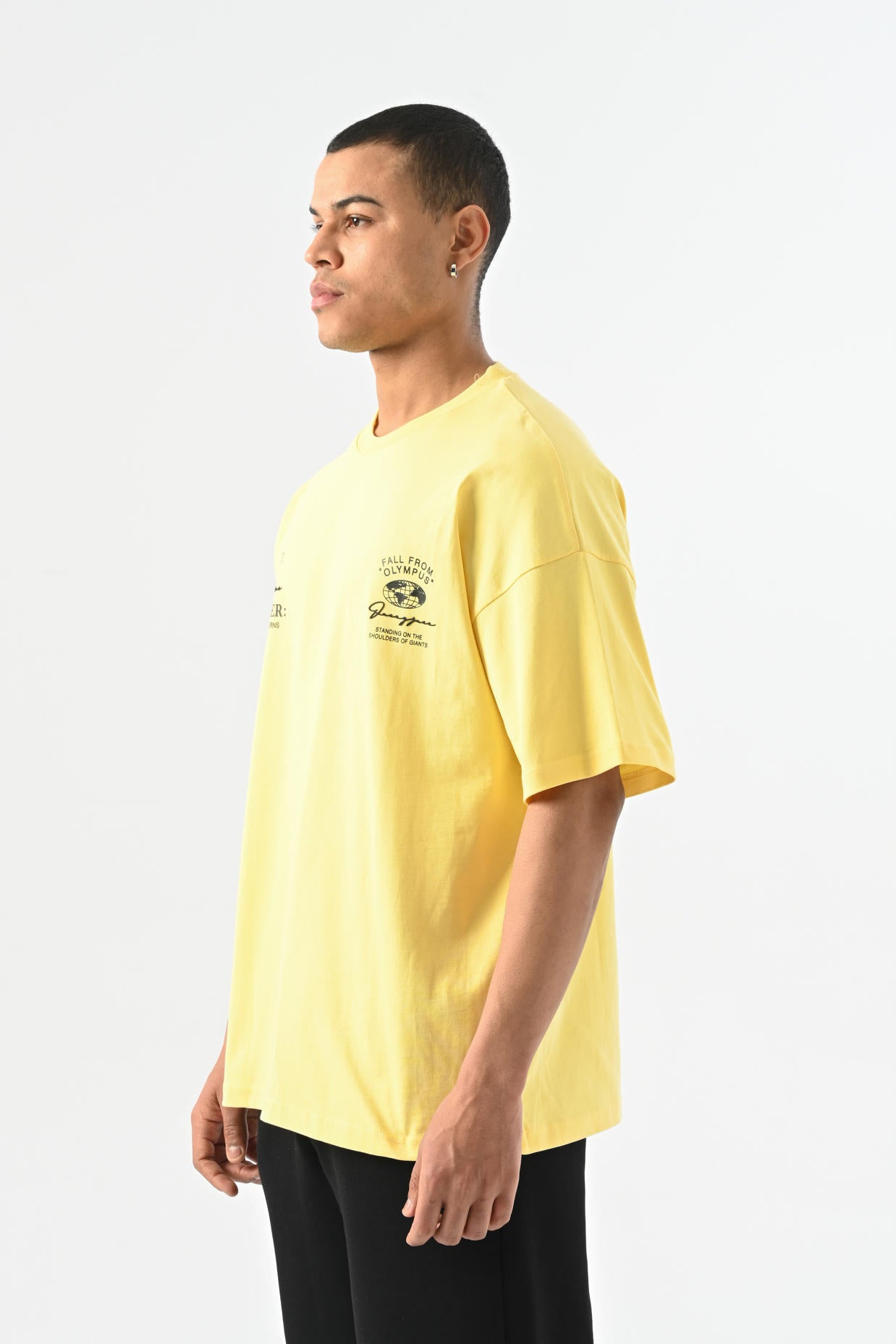 Olympus Oversize T-shirt - Yellow
