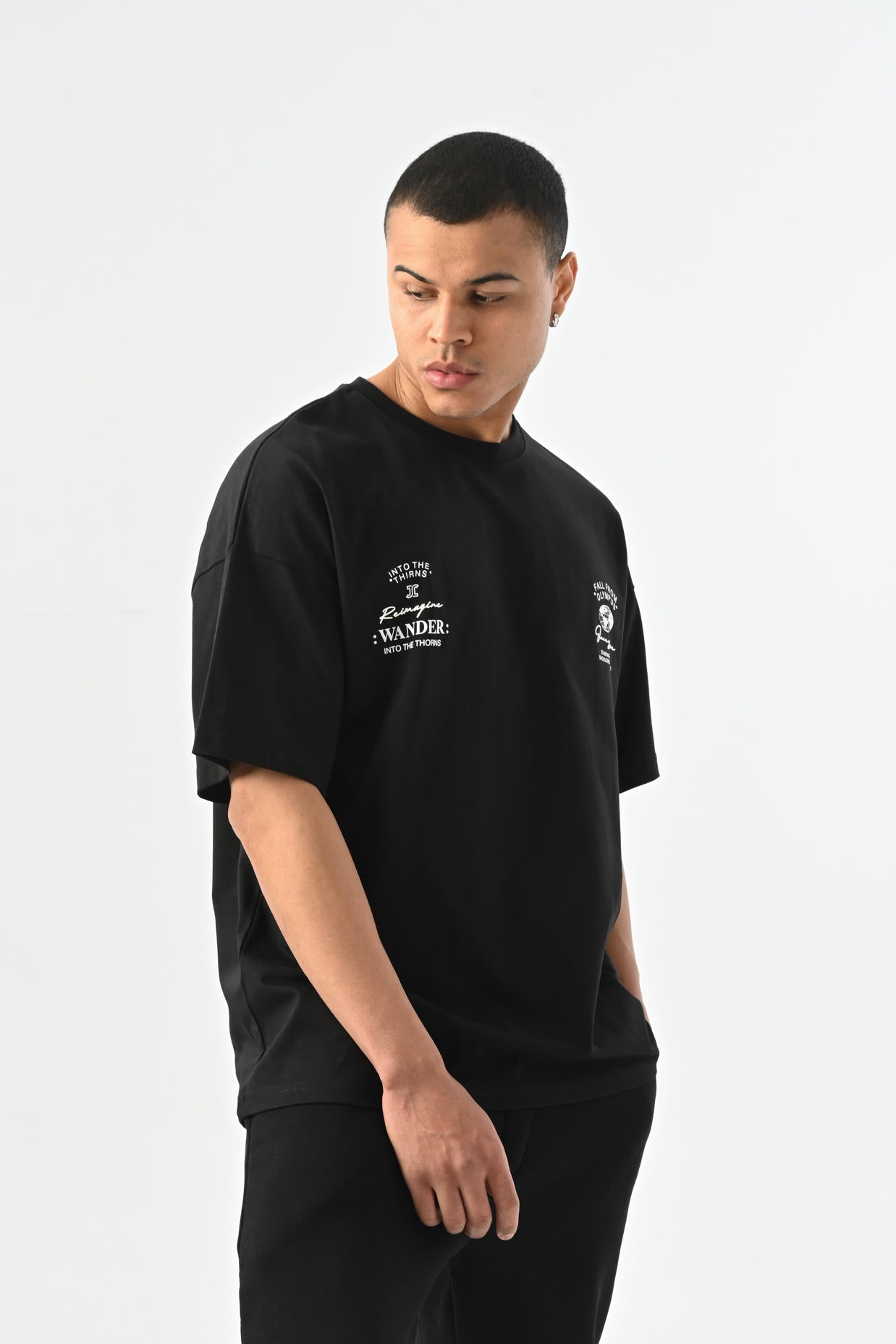 Olympus Oversize T-shirt - Black