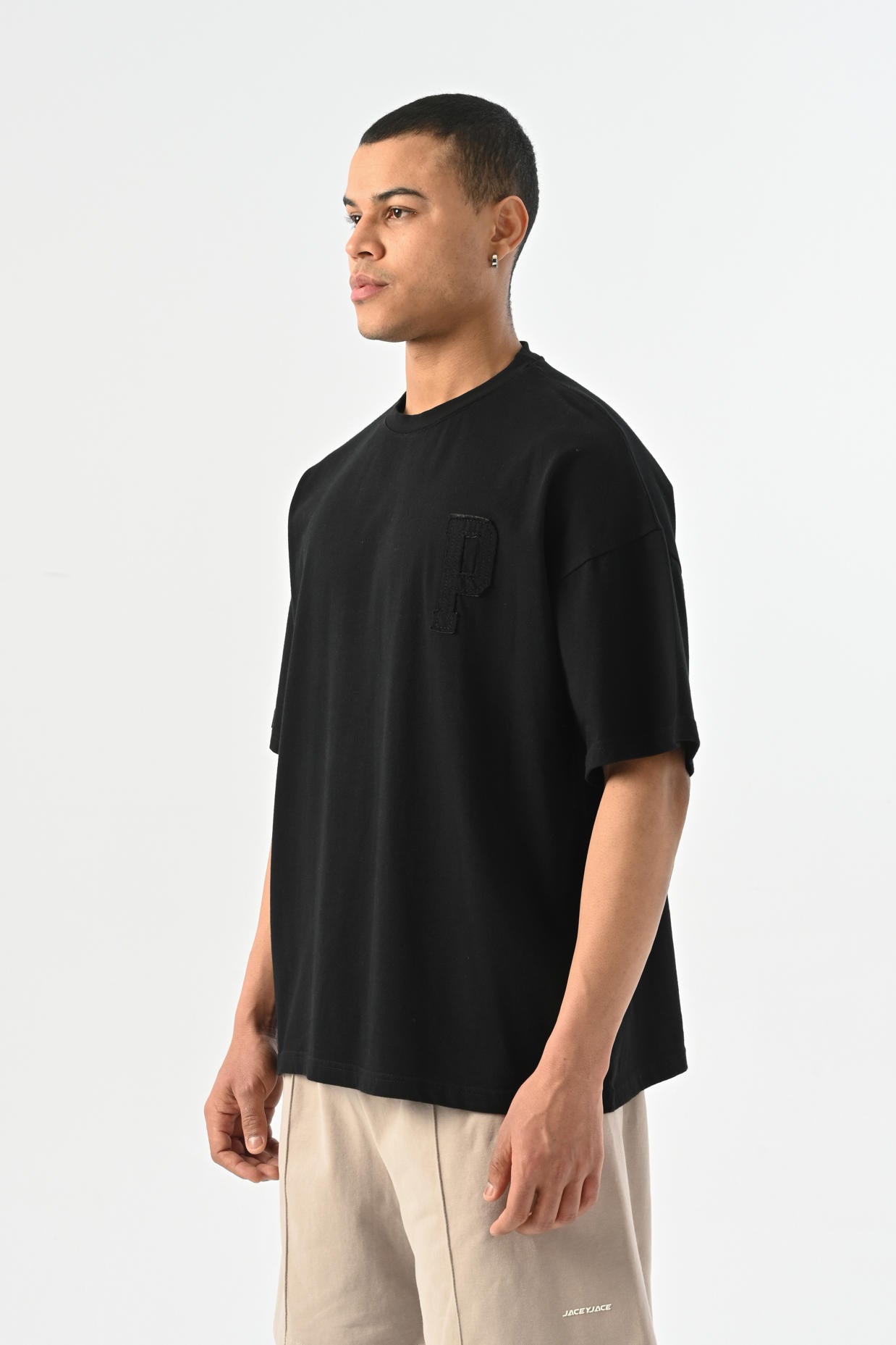 Paris Oversize T-shirt - Siyah