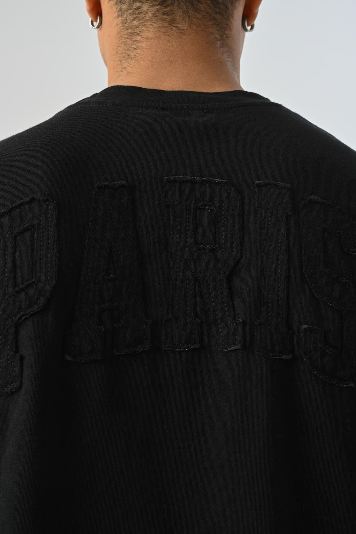 Paris Oversize T-shirt - Siyah