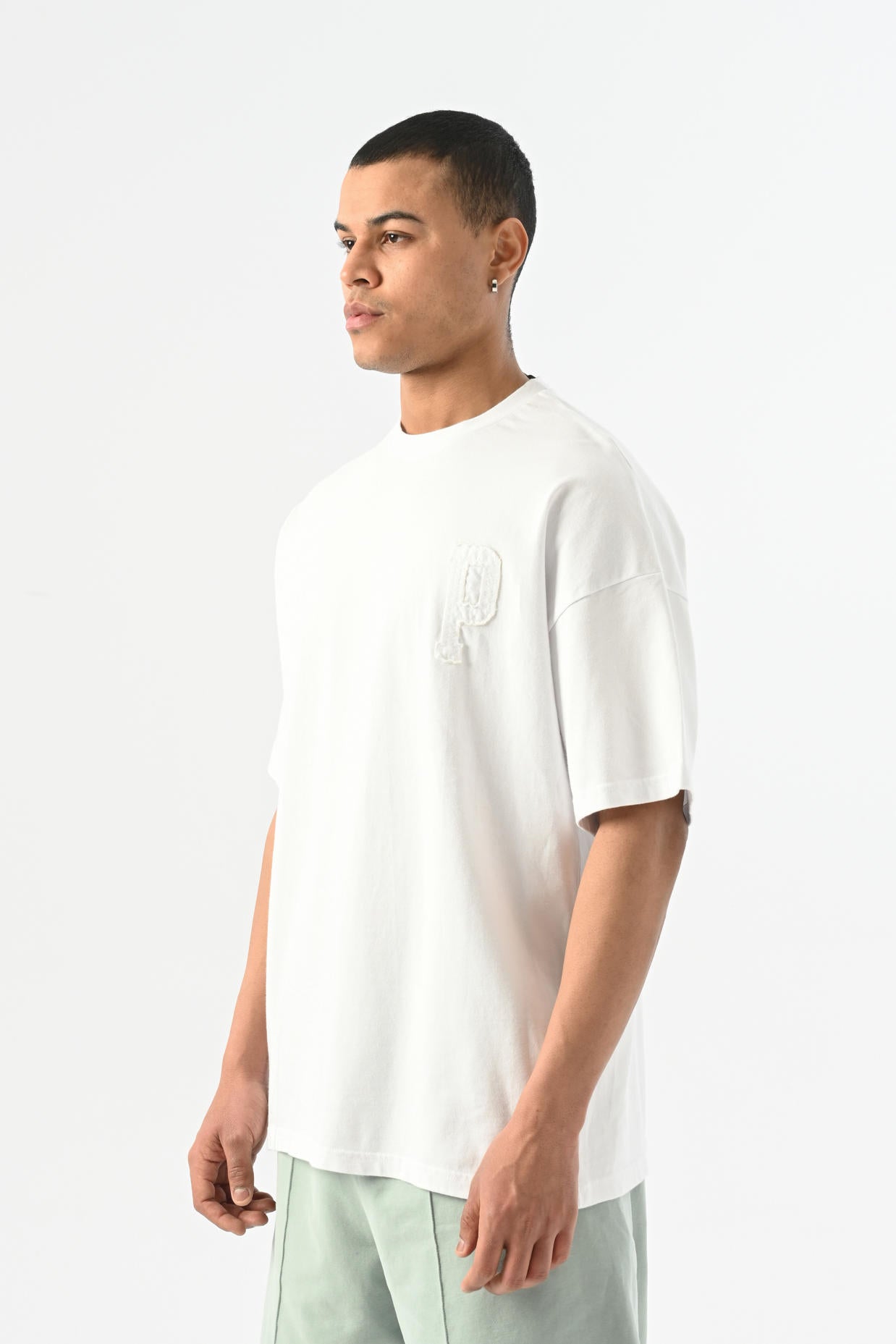 Paris Oversize T-shirt - Beyaz