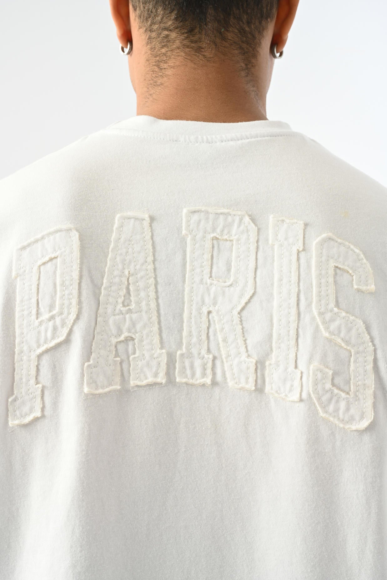 Paris Oversize T-shirt - Beyaz