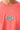 Oversize T-shirt with Wonderful Patch Detail - Pomegranate