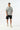 Oversize T-shirt with Wonderful Patch Detail - Gray
