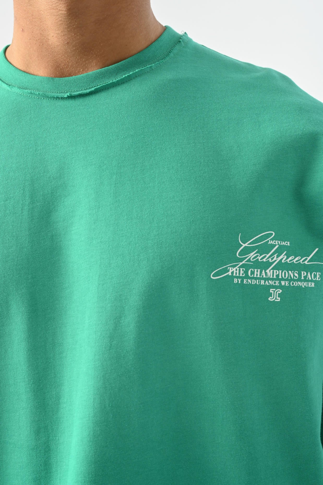 The World Spray Pattern T-shirt - Green