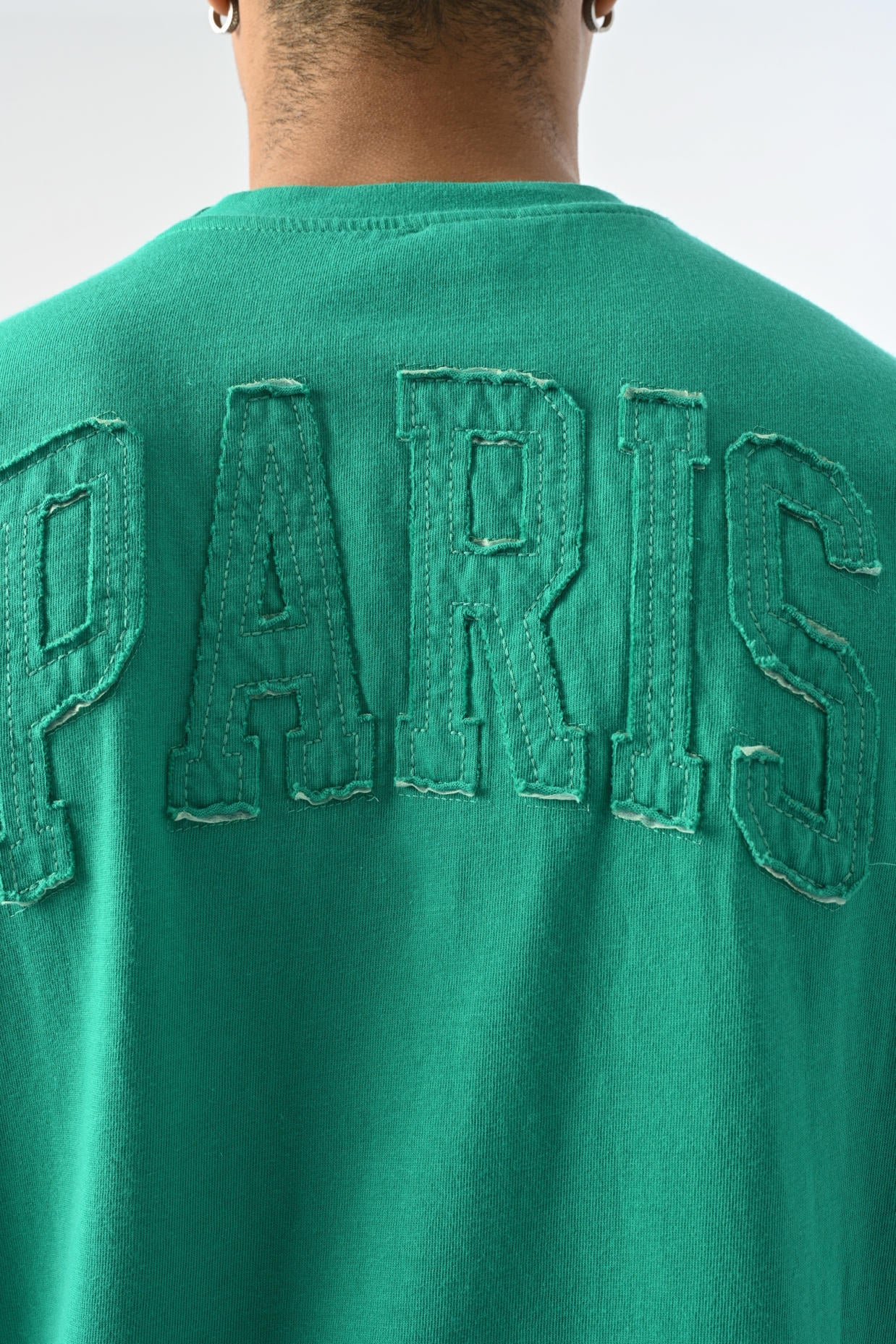 Paris Oversize T-shirt - Yeşil