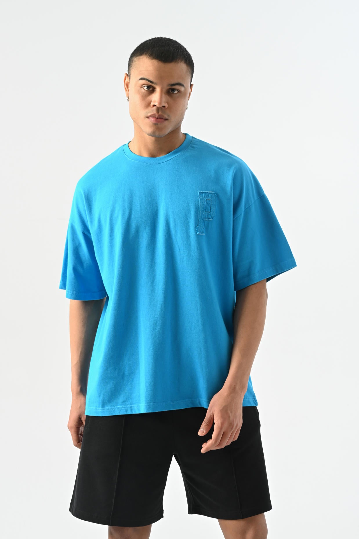 Paris Oversize T-shirt - Mavi