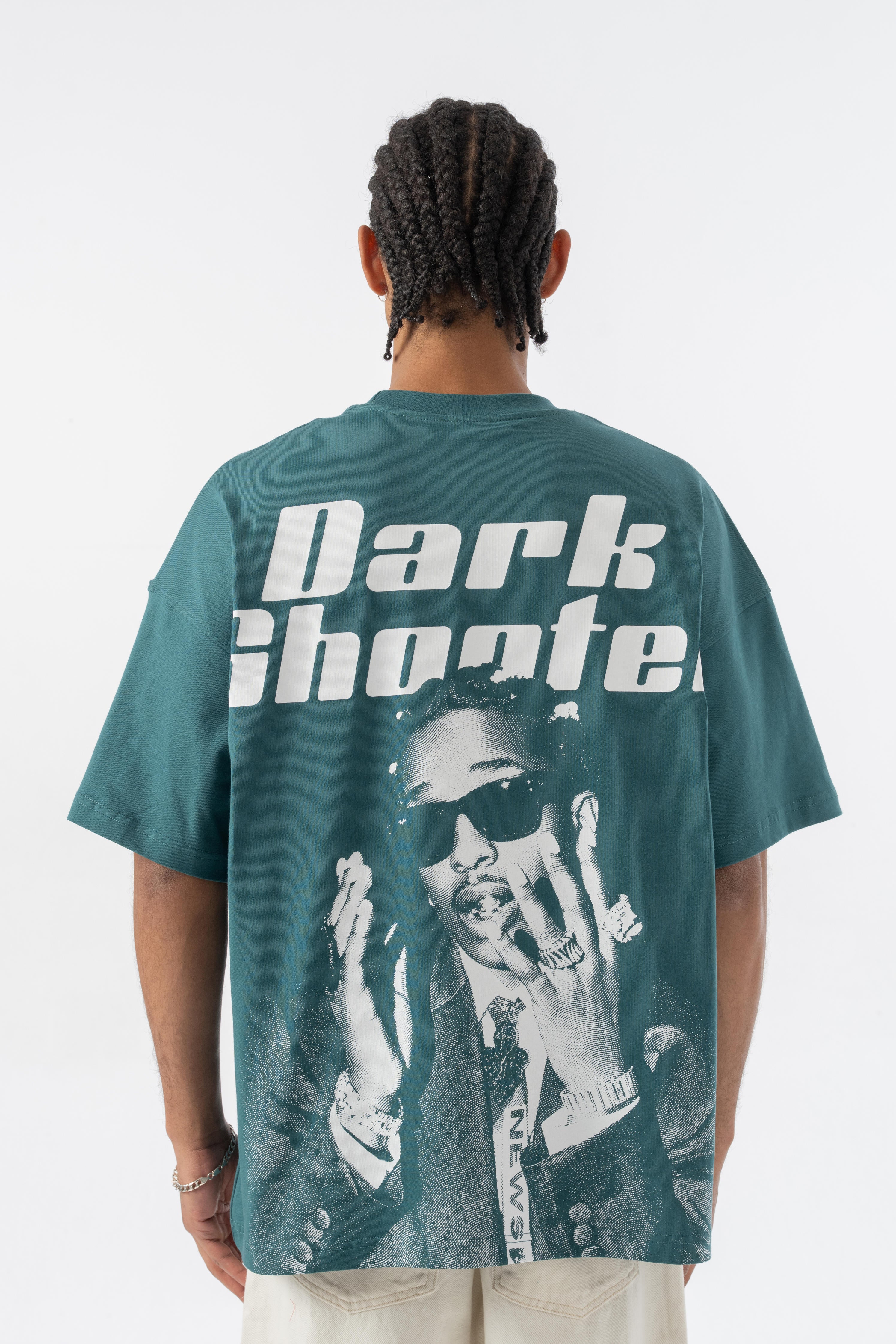 Dark Shooter Oversize T-shirt - Nefti