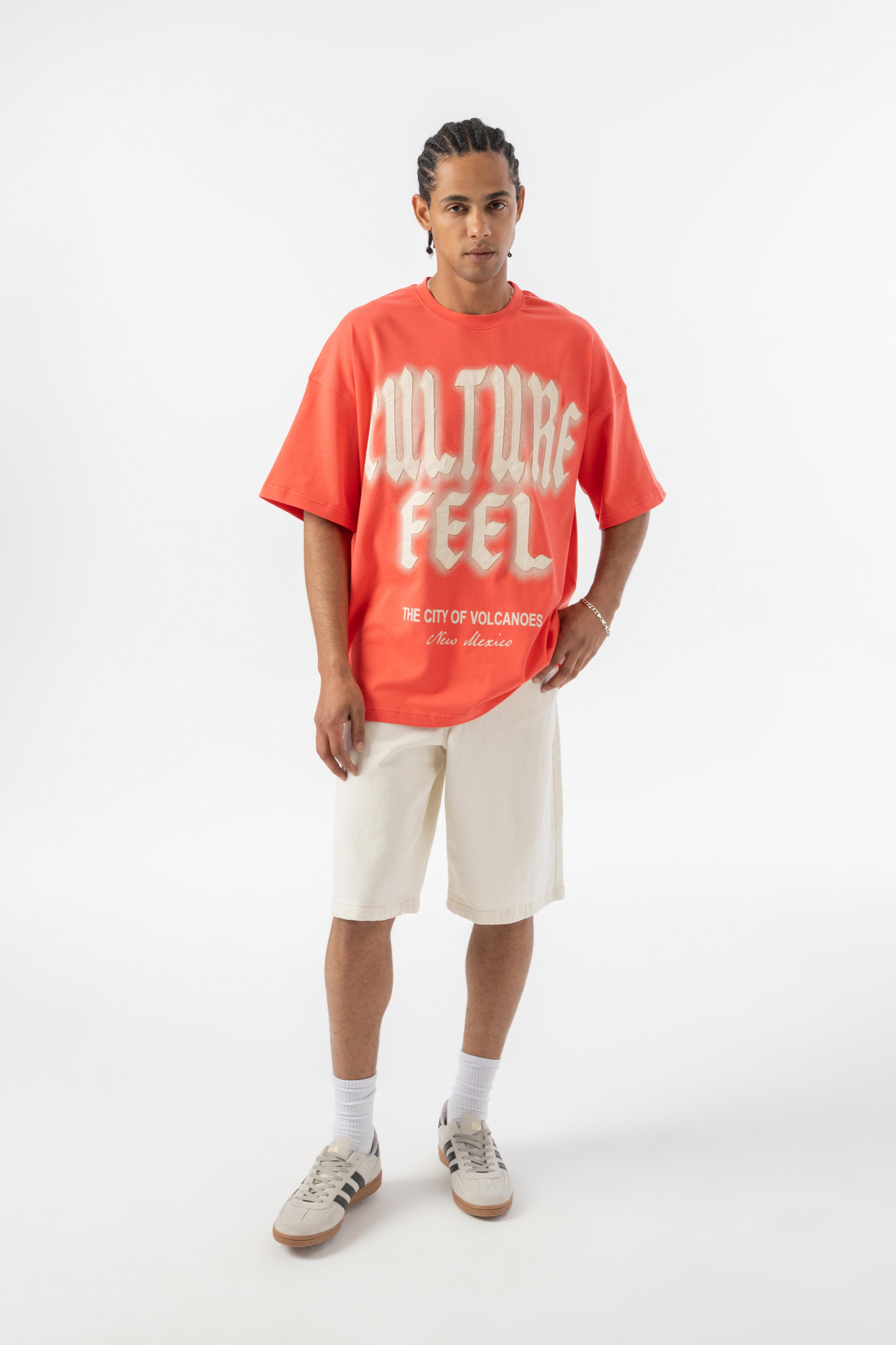 Culture Feel Oversize T-shirt - Nar