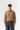 Yarım Fermuar Polo Yaka Oversize Sweatshirt - Bej