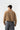 Yarım Fermuar Polo Yaka Oversize Sweatshirt - Bej