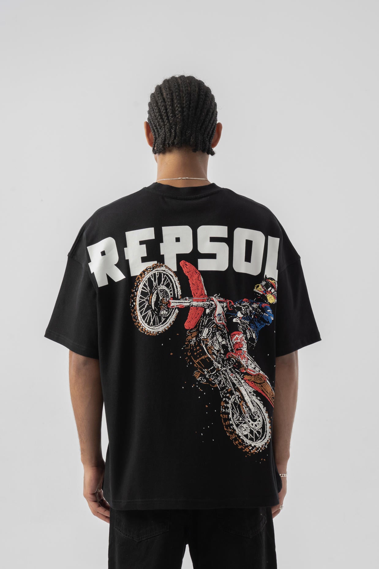 Repsol Oversize T-shirt - Siyah