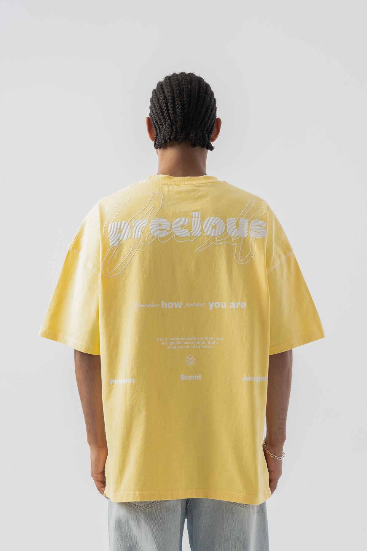 Precious Oversize T-shirt - Sarı