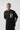 Patch Detaylı Oversize T-shirt - Siyah