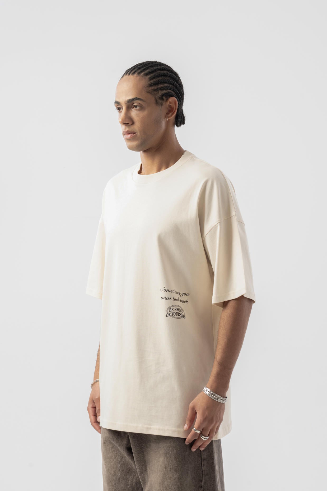 Mirror Oversize T-shirt - Kemik