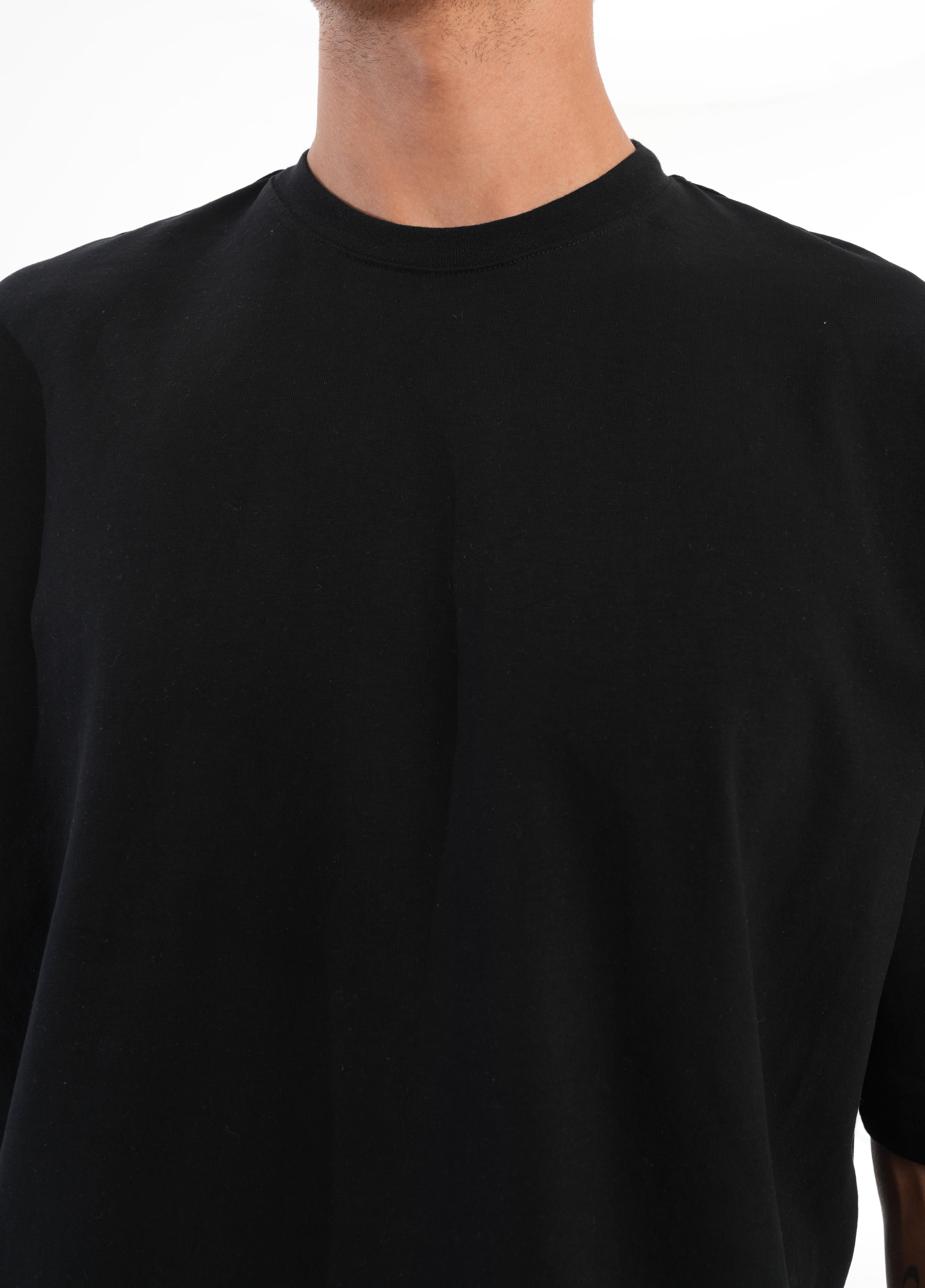 Basic Oversize T-shirt - Siyah
