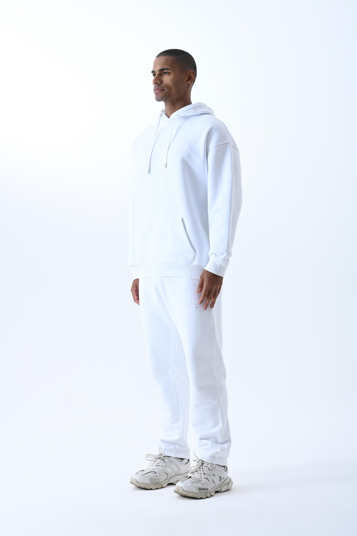 Basic Oversize Eşofman Takımı - Ekru