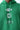 Printed Hooded Oversize Sweatshirt - Green