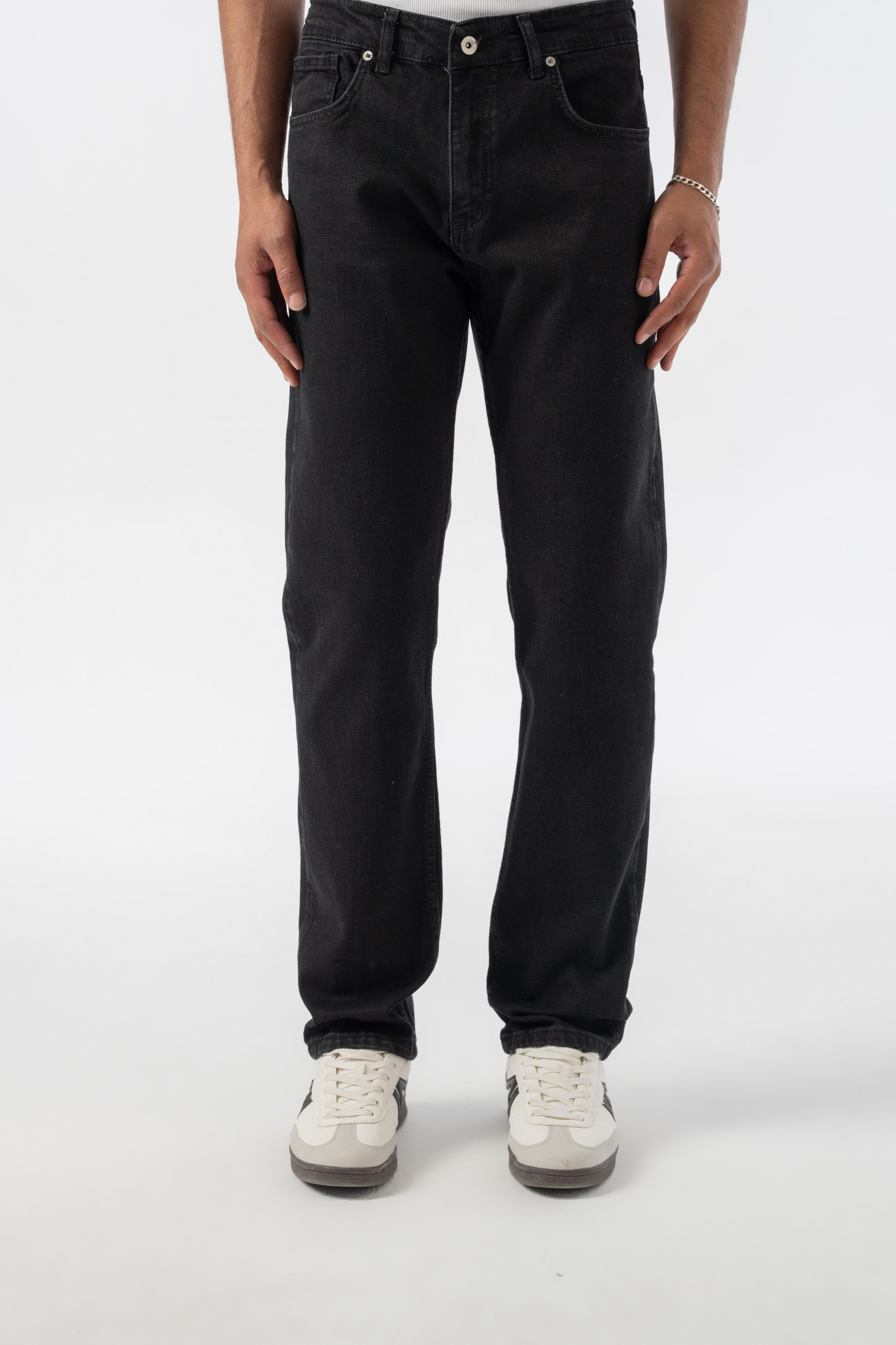 Regular Jean Pantolon - Siyah