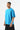 Life Baskılı Oversize T-shirt - Mavi