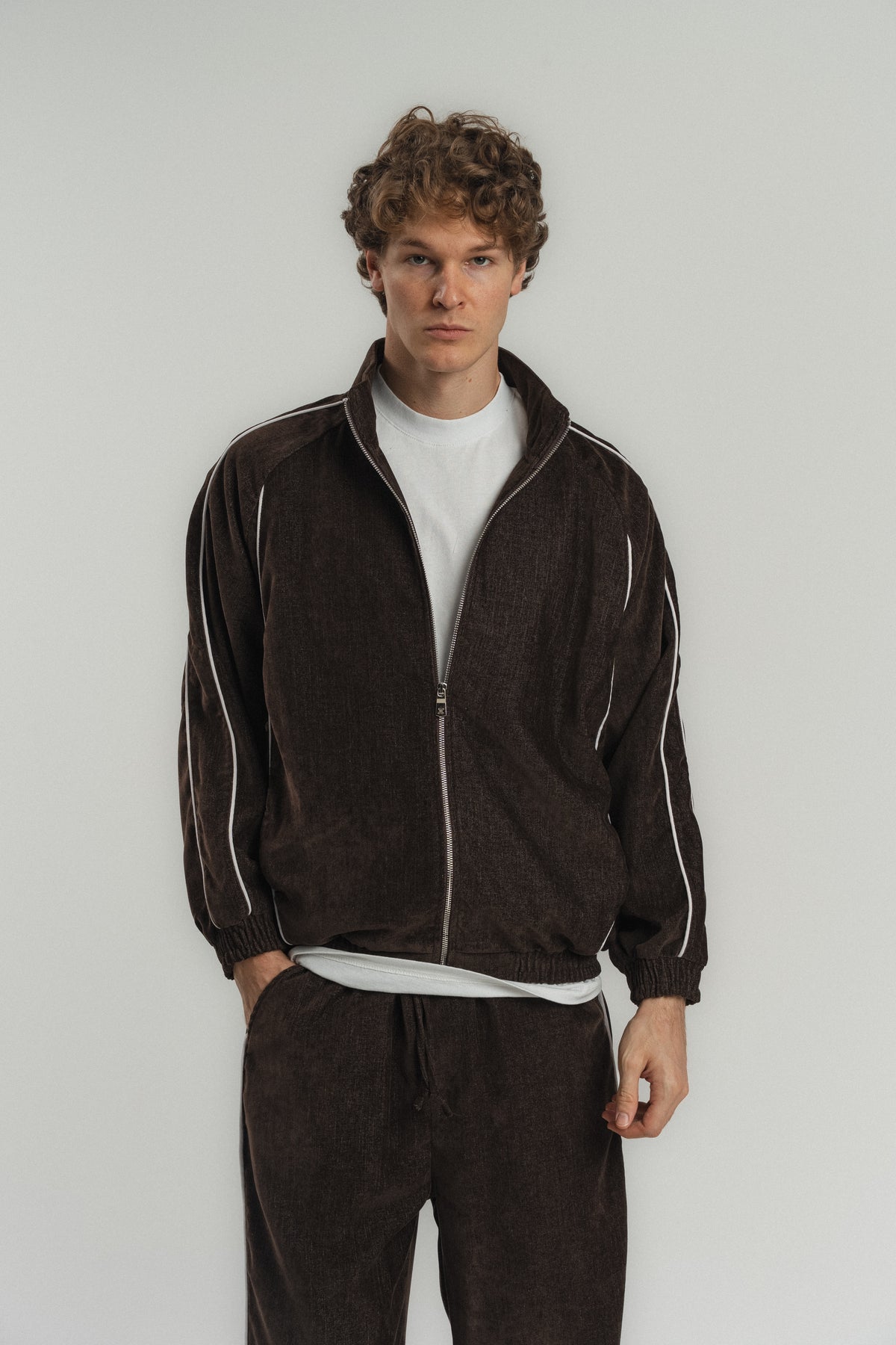 Biyeli Oversize Lastikli Ceket