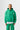 JNVJ Kapüşonlu Oversize Sweatshirt - Yeşil