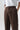 Pleated Fabric Baggy Trousers - Brown