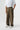 Pleated Fabric Baggy Trousers - Khaki