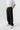 Pleated Fabric Baggy Trousers - Black