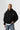 JNVJ Kapüşonlu Oversize Sweatshirt - Siyah