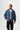 Fitilli Kadife Oversize Bomber Ceket - İndigo