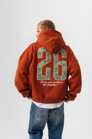 26 Bandana Desenli Oversize Sweatshirt