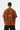 Life Baskılı Oversize T-shirt - Kahverengi