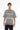 Etek Detaylı Oversize T-shirt - Gri