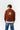 Patch Detailed Oversized Sweatshirt - Brown