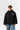 Stable Kapüşonlu Oversize Sweatshirt - Siyah