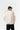 Polo Collar Oversized Sweatshirt - Bone