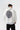 Embroidered Detail Hooded Oversized Sweatshirt - White