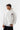 Embroidered Detail Hooded Oversized Sweatshirt - White