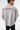 Sleeve Detailed Oversized Sweatshirt - Grey