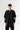 Sleeve Detail Oversized Sweatshirt - Black