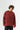 JNVJ Yıkamalı Oversize Sweatshirt - Bordo